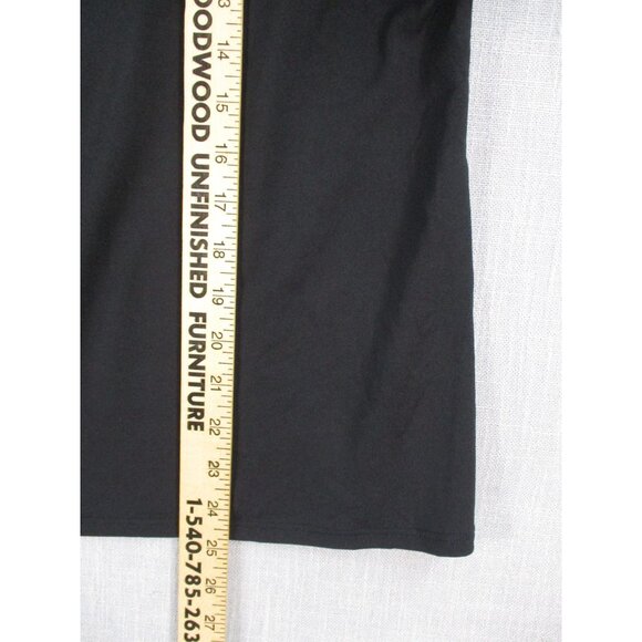 Cato Woman Black Lace Trim Tank Top Plus Size 18/20W Sleeveless Casual Wear - Picture 6 of 9